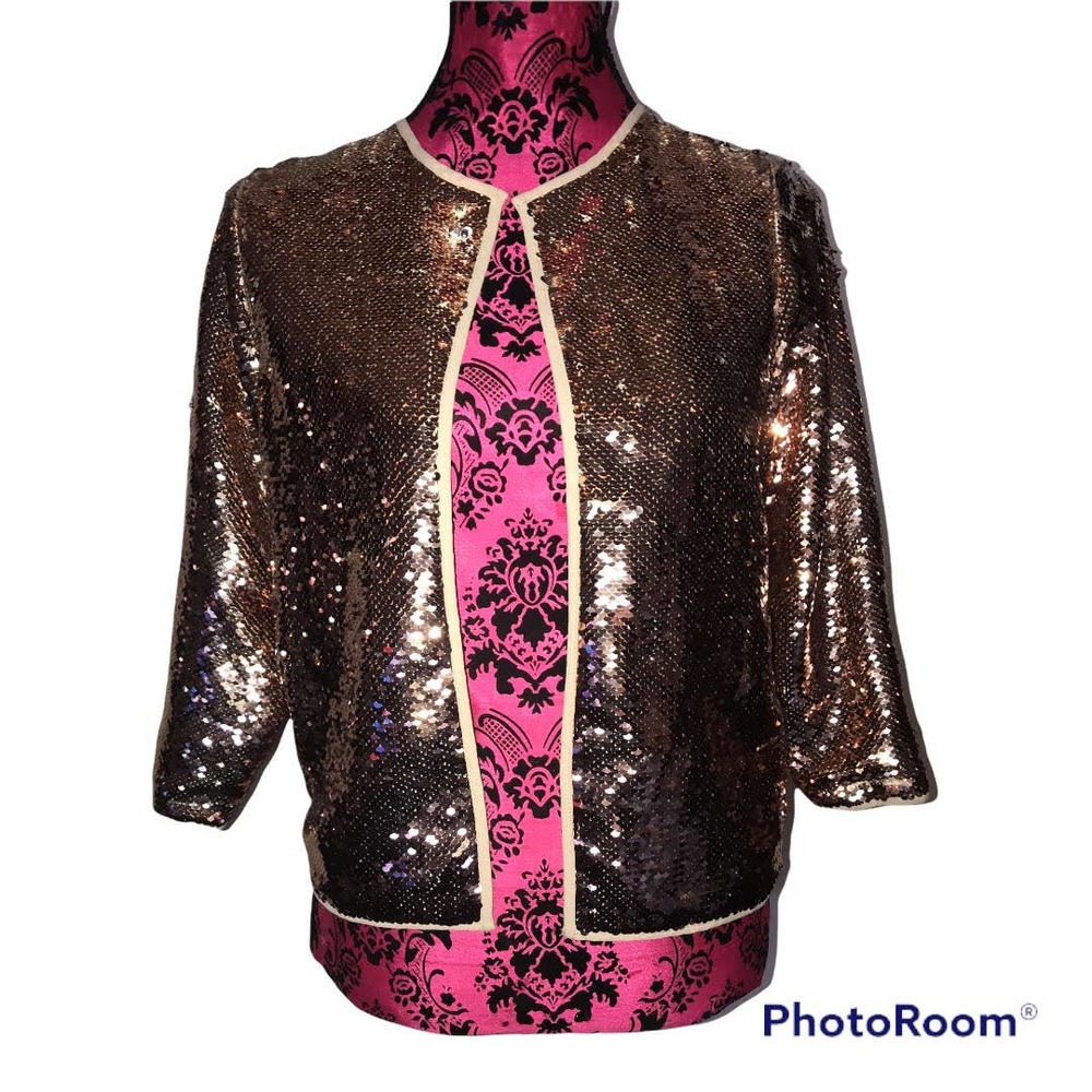NWT Lularoe Sequined Jacket Size XS (Fits Like Medium)
